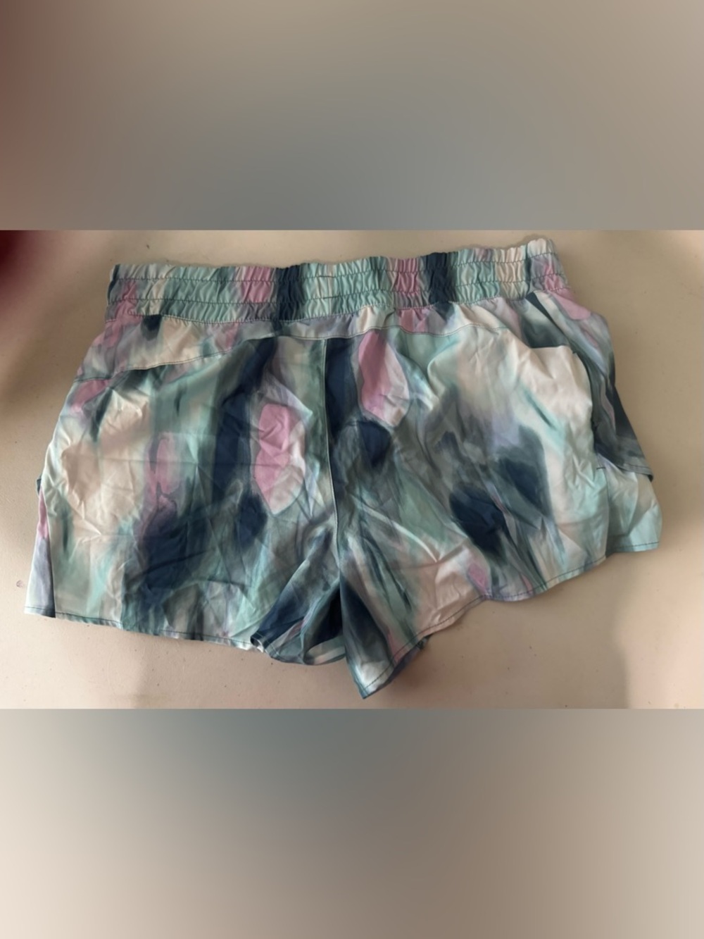 Avia Athletic Shorts in Deep Teal with White Logo